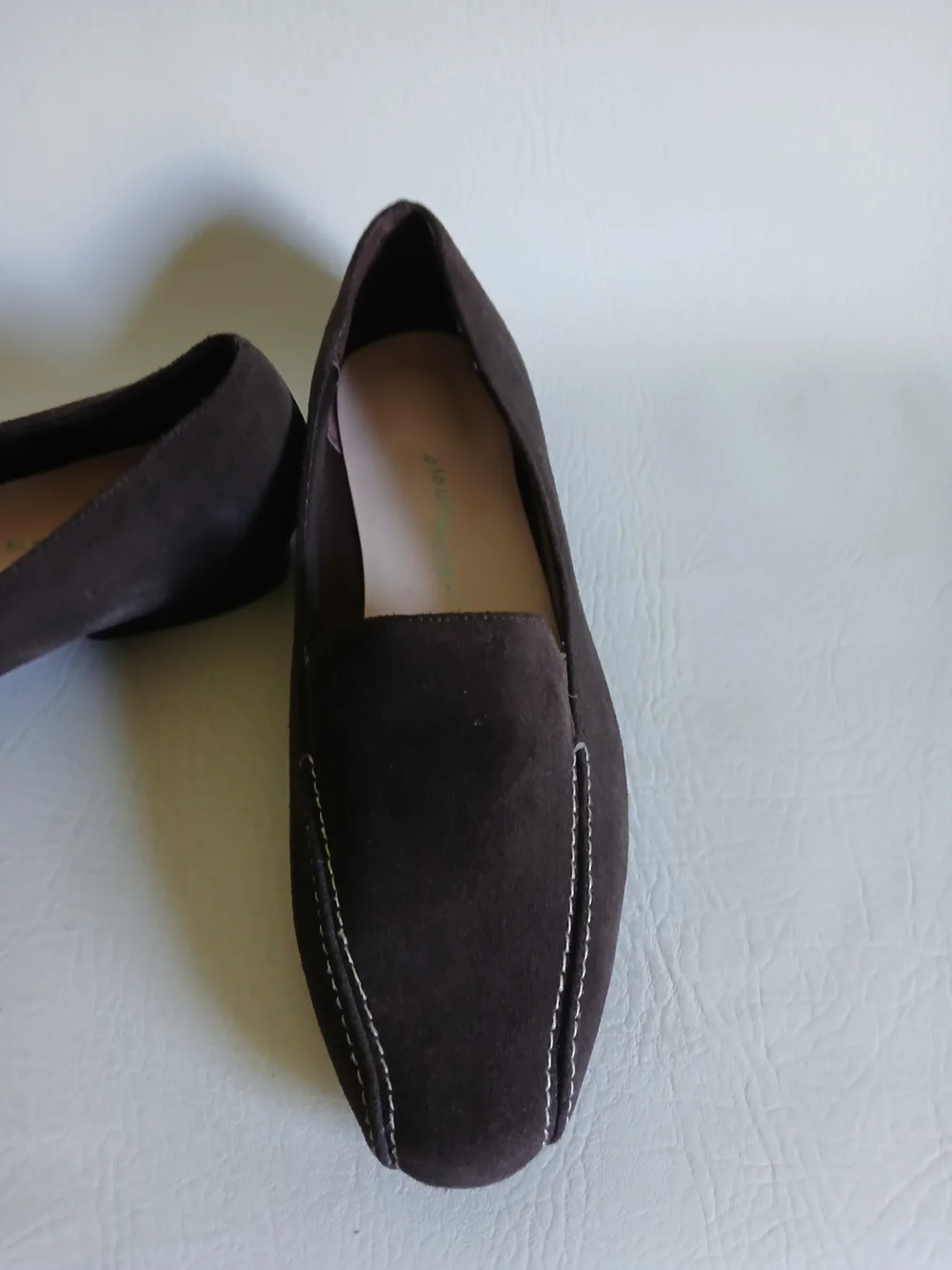 cloudwalkers Women’s Suede Loafers in Dark Brown Sz8.5W